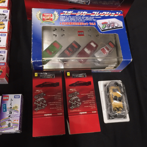 京商 1/64 フェラーリ シリーズ4 トミカ 傾きものトミカ ドリームトミカ ジュラシックワールド 等 ミニカー